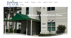 Desktop Screenshot of parkinsonplace.org
